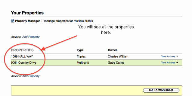 Track Properties