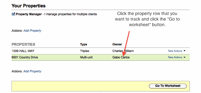 Track Properties