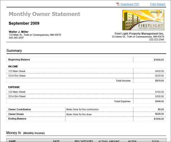 Rental Property Program