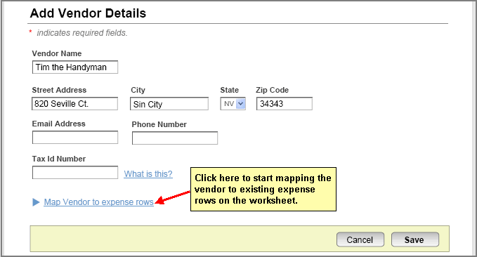 Managing Property Vendors